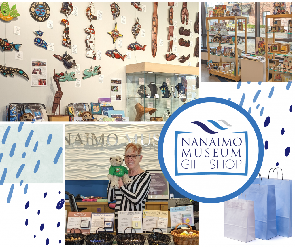 The Nanaimo Museum Giftshop shopping products and experience