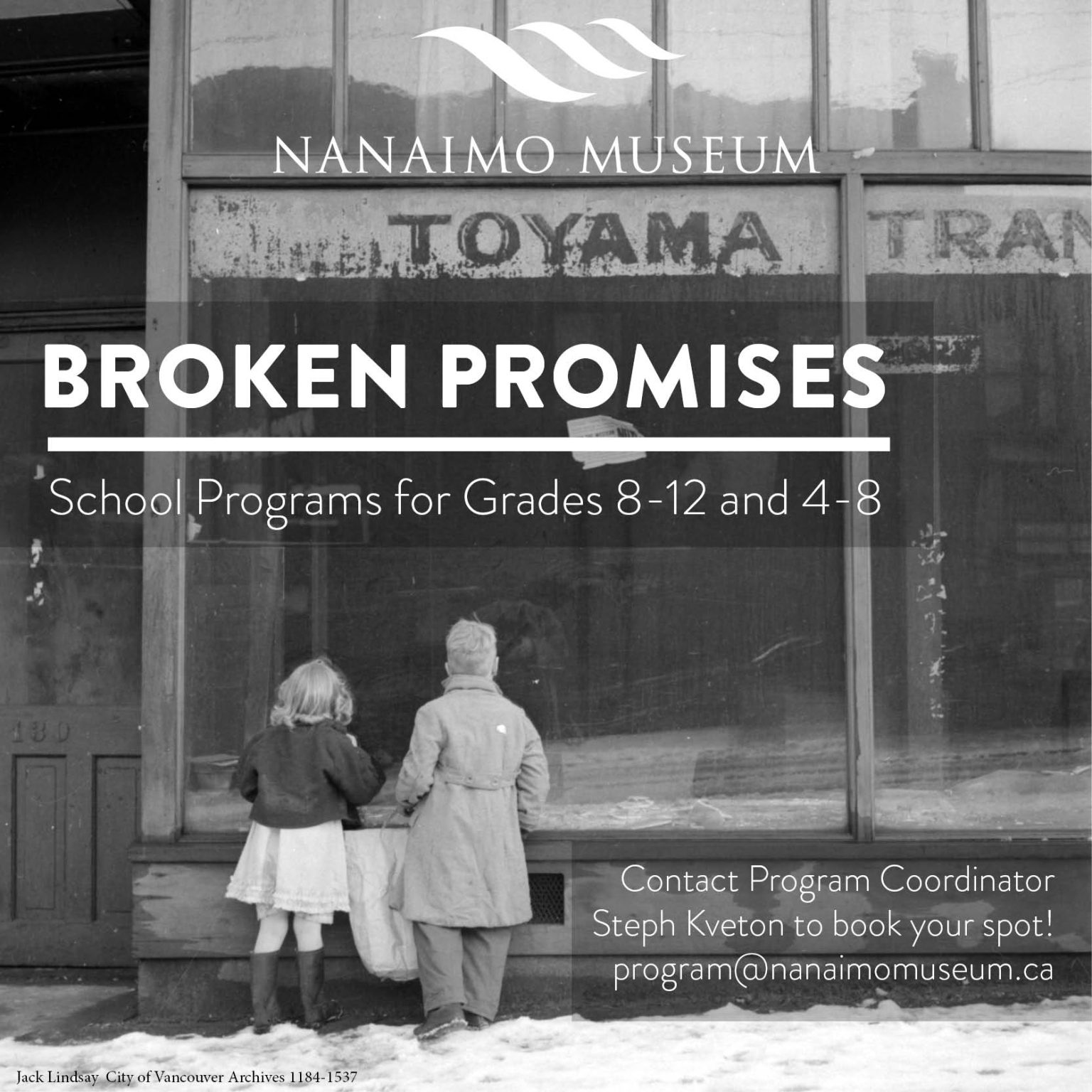 BP School Program Quick Graphic Nanaimo Museum