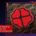 Beaded Poppy Pin - Crafternoon Series